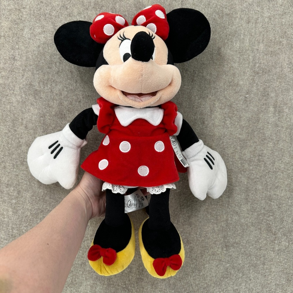 17" Disney Store Minnie‎ Mouse Plush Stuffed Animal